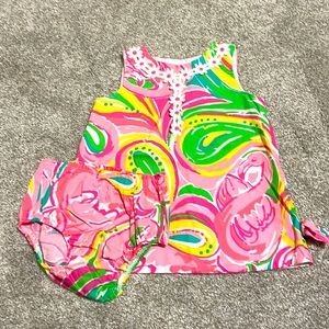 Flamingo design Lilly pulitzer dress